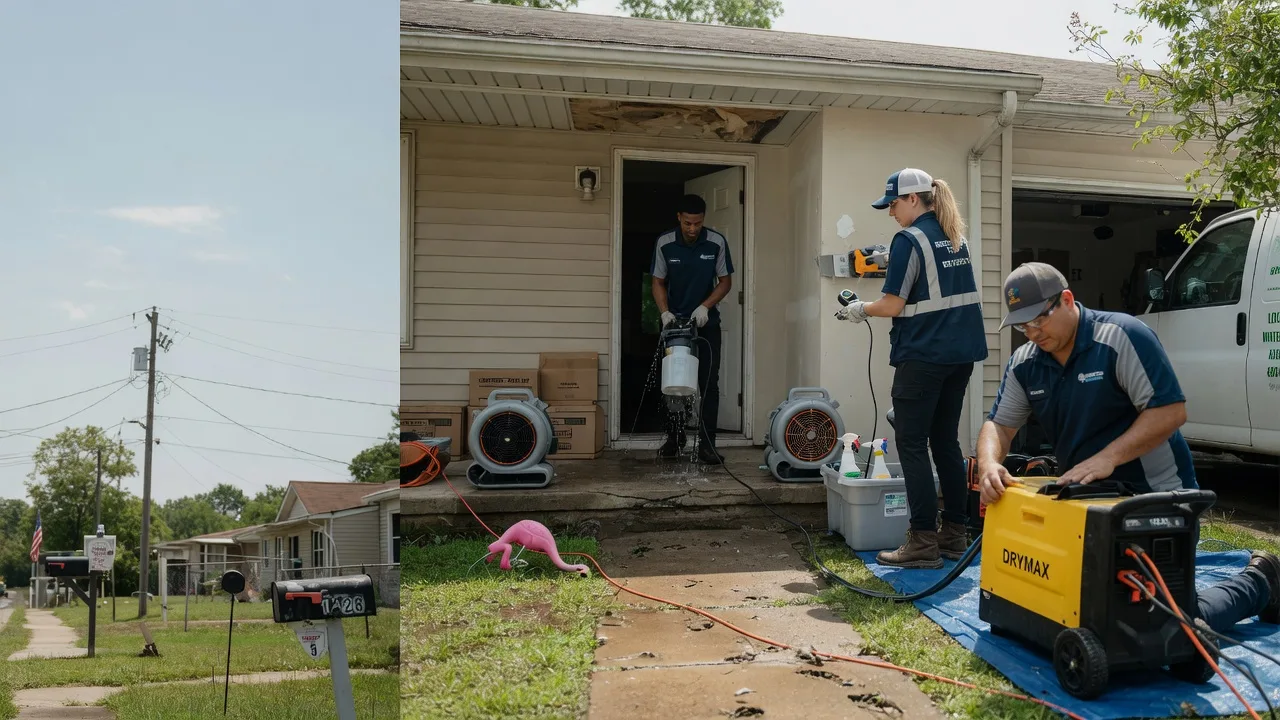 Storm Damage Water Removal in Mentone, TX near me